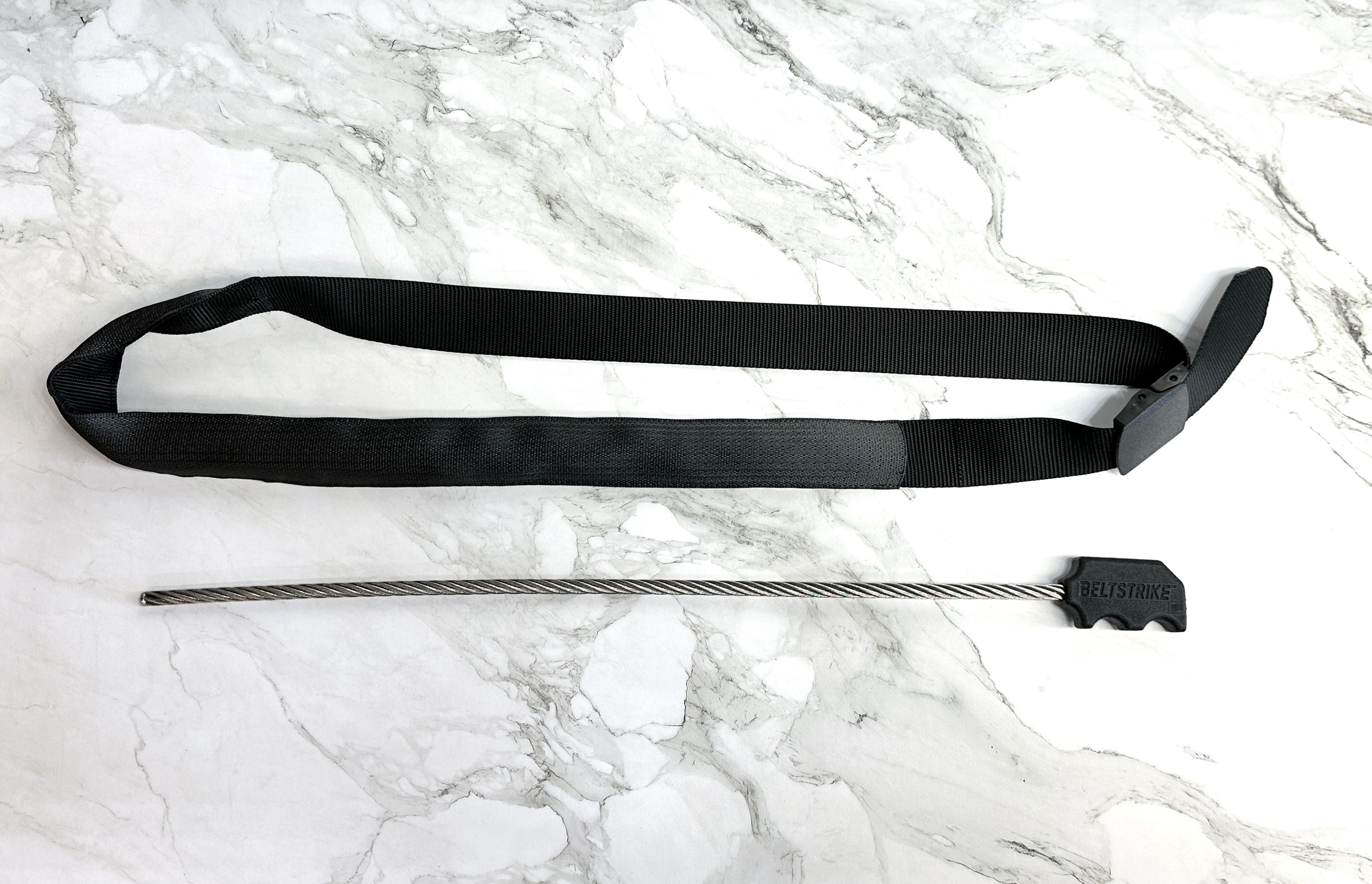 Beltstrike® - Left Handed, Textured Composite Handle